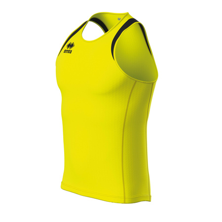 Damska koszulka do biegania Erreà Starter GM1M0S04920 żółta fluo – maksymalna widoczność i komfort