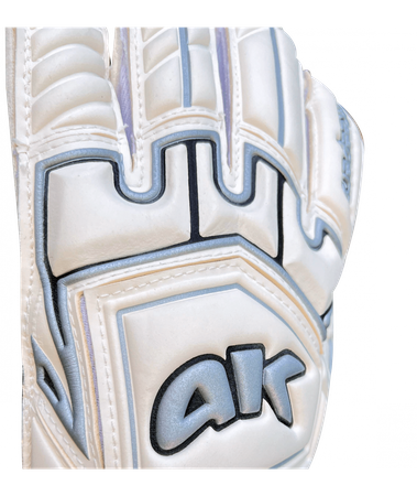 Rękawice 4Keepers Guard Pro MNC Junior z płynem do czyszczenia - pianka Giga Grip, krój Mixed Cut, usztywnienia palców