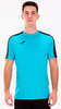 Koszulka piłkarska Joma Academy III 01656.013 turkusowo granatowy t-shirt sportowy