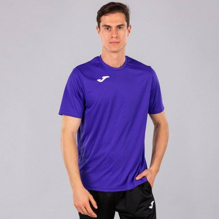 Koszulka piłkarska Joma Combi 100052.550 fioletowy t-shirt sportowy