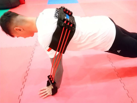 Guma do ćwiczeń klatki piersiowej YAKIMA 100461 – guma do pompek, idealna do domowego treningu