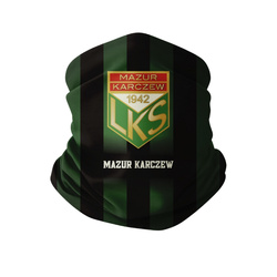 Komin treningowy MAZUR KARCZEW – elastyczny, sublimowany nadruk, barwy klubowe