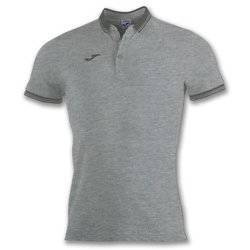 Koszulka polo Joma Bali II 100748.250 szara - neutralny styl piłkarski