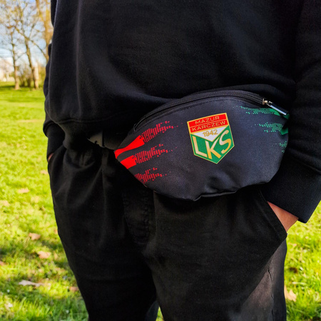 Saszetka nerka MAZUR KARCZEW – sublimacja 100%, Sonik, barwy klubowe