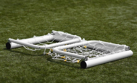 Bramka aluminiowa Yakima Mini Pro 120x80 cm – przenośna, składana, biała