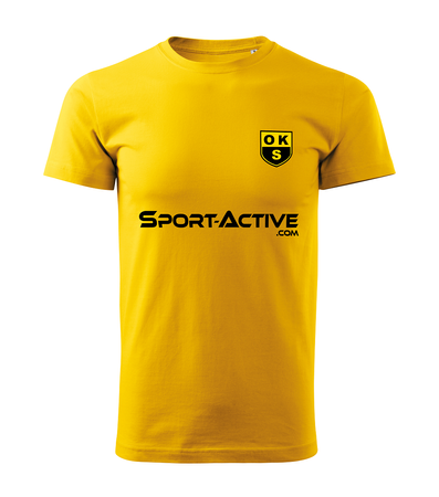 Komplet treningowy OKS START OTWOCK – koszulka z herbem żakardowym i piłka rozmiar 4 dla zawodników, personalizowany