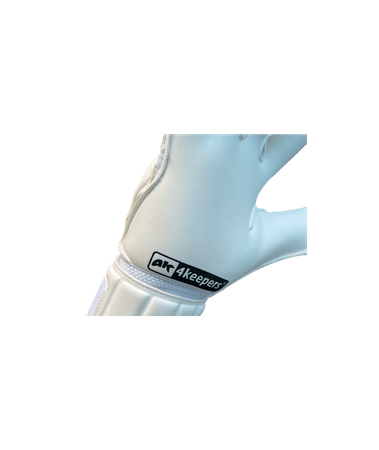 Rękawice 4Keepers Champ Black VI RF2G z płynem do czyszczenia - technologia Super Soft Grip, krój Roll Finger 2nd Gen, elegancka biel