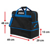 torba JOMA TRAINING 400007.107 M czarna sportowa torba treningowa z dolną komorą wykonana z wysokiej jakości materiałów