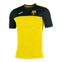 Koszulka meczowa JOMA OKS START OTWOCK – oddychający t-shirt z numerem i herbem dla zawodników, personalizowana