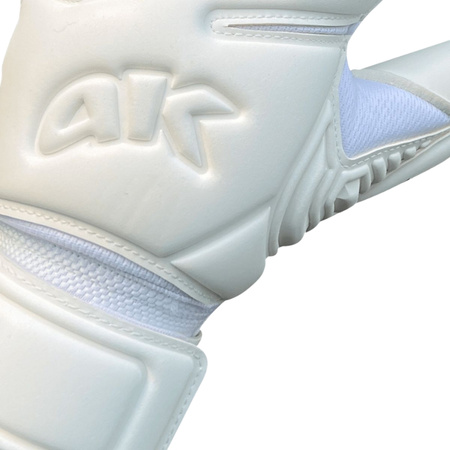 Rękawice 4Keepers Champ Gold White VII RF2G junior z płynem do czyszczenia rękawic gratis - czysta biel, profesjonalny chwyt