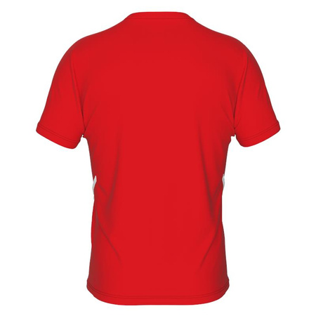 Koszulka treningowa POLONEZ WARSZAWA czerwona - lekka i swobodna z herbem 3D