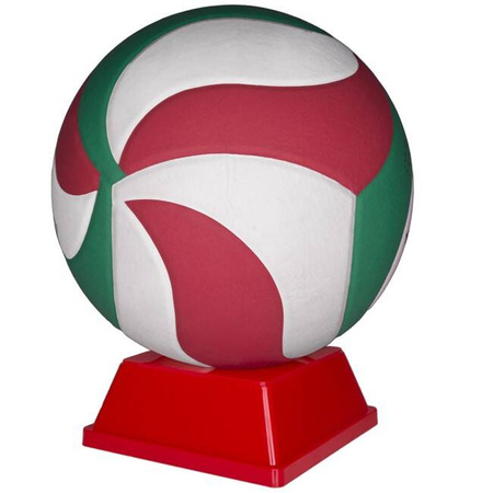 Podstawka pod piłkę czerwona