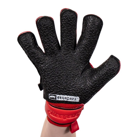 Rękawice 4Keepers Champ Astro VII HB junior z płynem do czyszczenia - pewny chwyt dla juniora na sztucznej nawierzchni