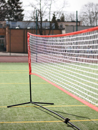 Zestaw do siatkonogi Yakima Elite Pro Indoor – 6x1,5 m, czarno-czerwony