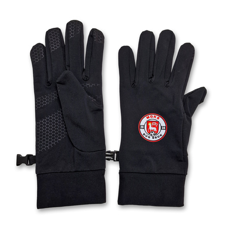 Rękawiczki piłkarskie SA z herbem klubu