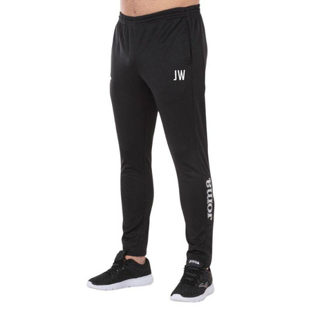 Spodnie treningowe SOKÓŁ KOŁBIEL – obcisłe, suwaki, kieszenie, nadruk inicjałów, personalizowane