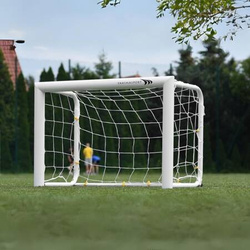 Bramka aluminiowa Yakima Mini Pro 120x80 cm – przenośna, składana, biała