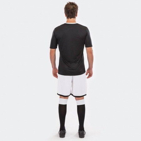Koszulka piłkarska Joma Winner 100946.102 czarno biały t-shirt sportowy