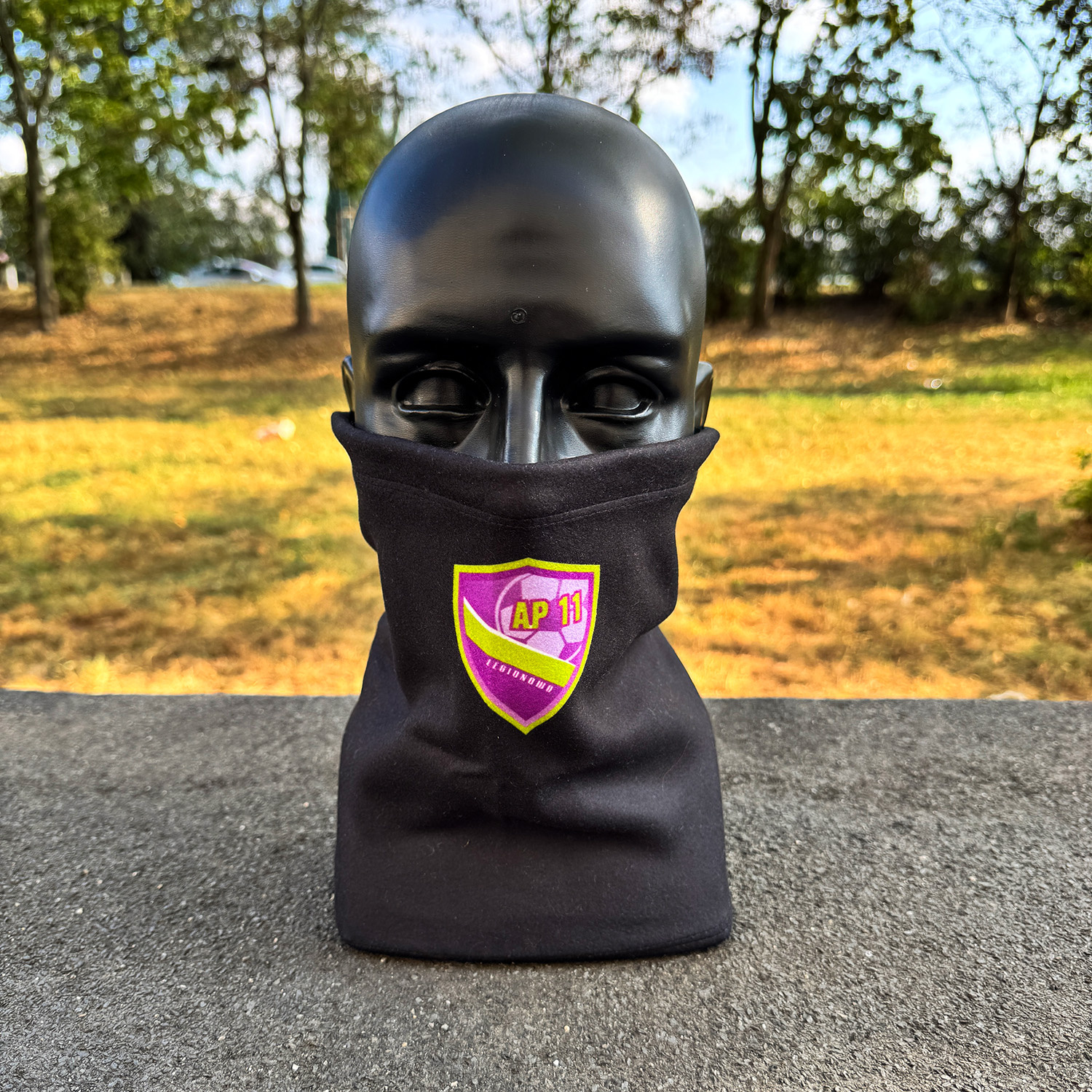 Komin treningowy AP11 – detal wzoru