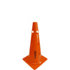 Pachołek z otworami META 30cm 20060012060 – pomarańczowy pachołek treningowy do ćwiczeń manewrowania i przeszkód