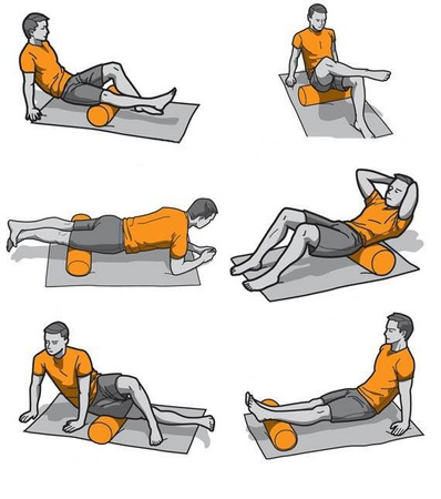 Wałek do masażu płaski Yakima PRO 45 cm – roller regeneracyjny z wysokiej gęstości EVA Foam do rozluźniania mięśniowo-powięziowego