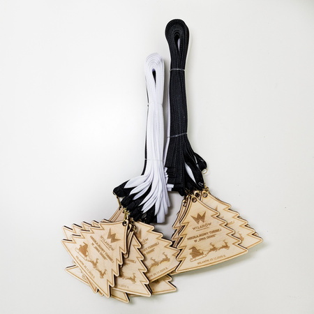 Medal drewniany personalizowany - grawerowany laserowo