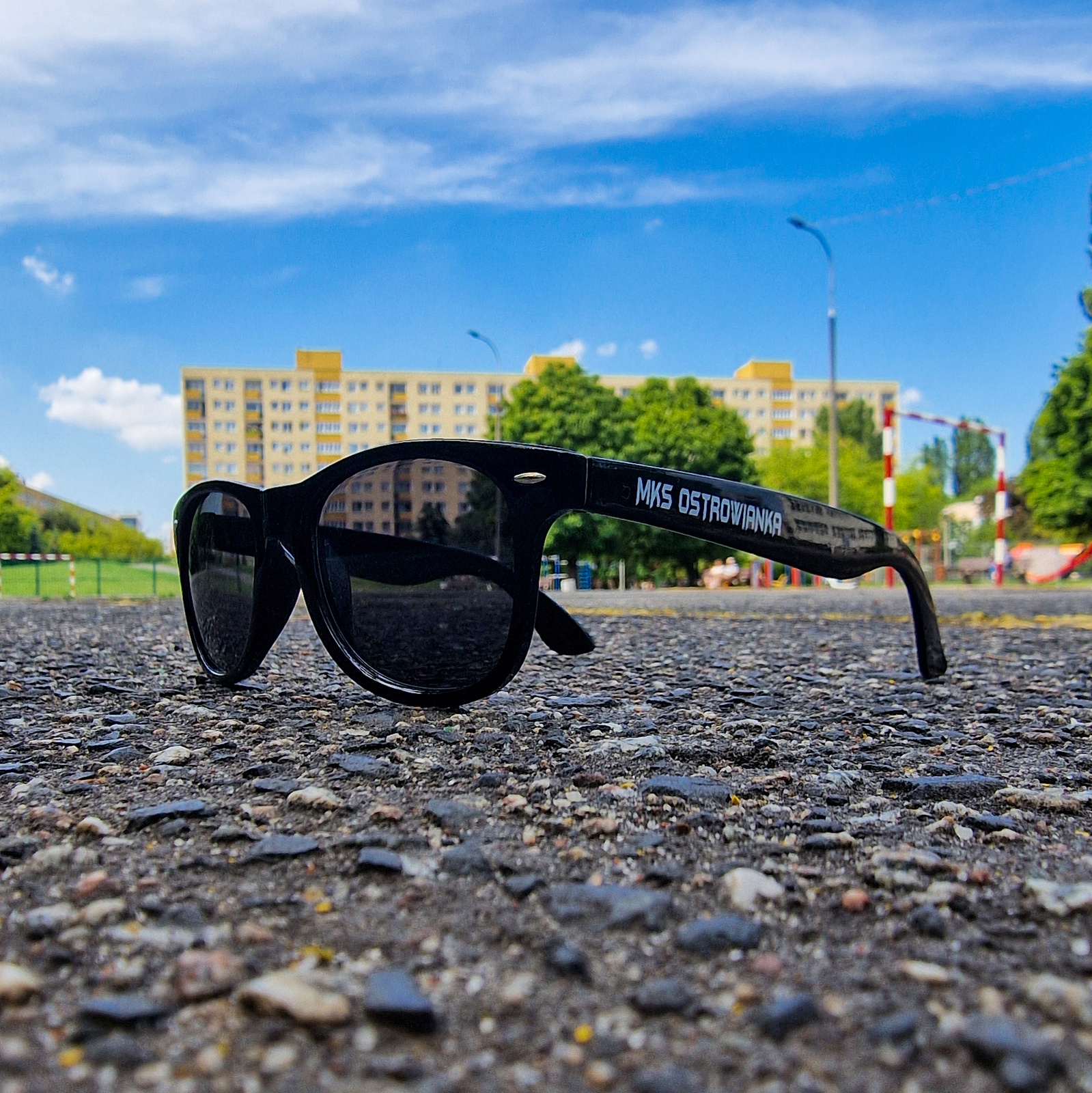 Okulary przeciwsłoneczne z nazwą Twojego klubu - filtr