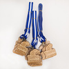 Medal drewniany personalizowany - grawerowany laserowo