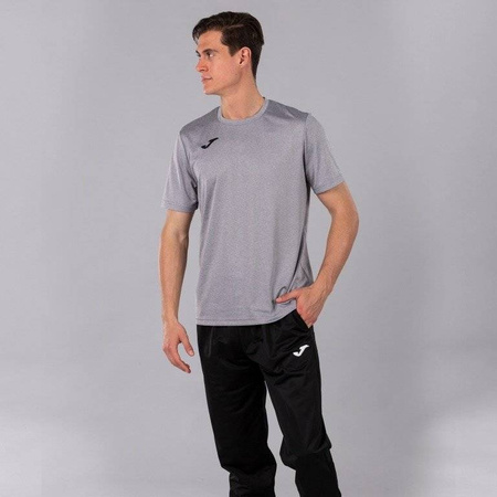 Koszulka piłkarska Joma Combi 100052.250 szary melanż t-shirt sportowy