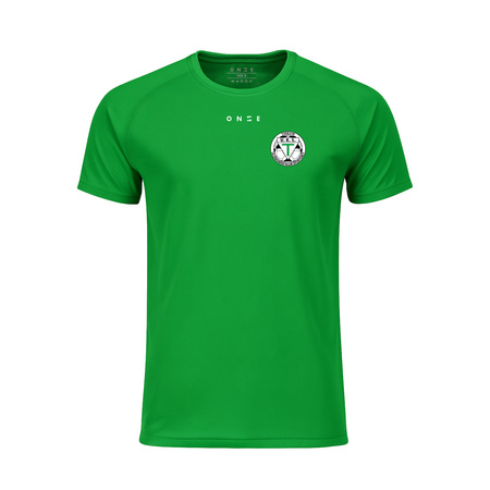 Koszulka treningowa ONZE KS TERESIN zielona - herb DTF