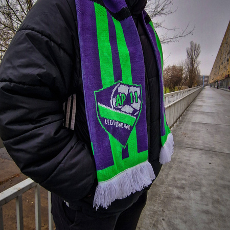 Szalik dziany dwustronny