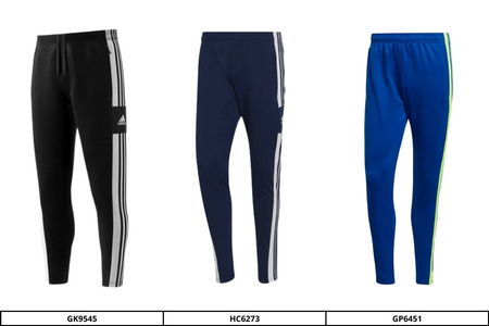 18x dres SENIORSKI bluza adidas SQUADRA21 z krótkim suwakiem + spodnie adidas SQUADRA21 ze zwężoną nogawką