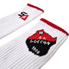 Skarpety VULCAN bawełniane – tkane napisy i herb, klubowe barwy, wygodne, trwałe