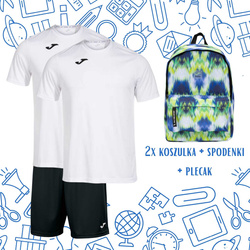 Zestaw szkolny JOMA – komplet na WF z dodatkową koszulką i plecakiem