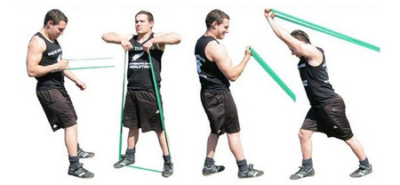 Guma Power Band – Niebieska GTX YAKIMA 100275 – elastyczna guma treningowa do ćwiczeń oporowych