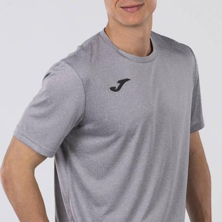 Koszulka piłkarska Joma Combi 100052.250 szary melanż t-shirt sportowy