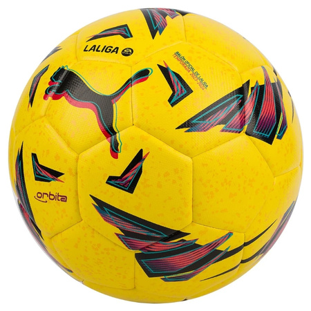 Piłka PUMA Orbita LA LIGA 5 084108-02 żółta - wytrzymałość i styl