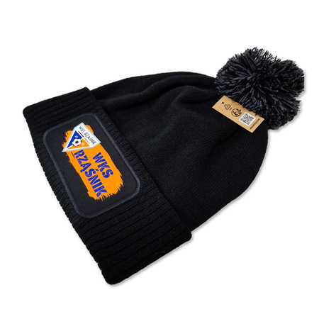 Czapka zimowa z pomponem + nadruk