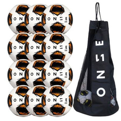 Zestaw 12x piłka ONZE LIGHT J350 4 + worek na piłki (10-12) GRATIS – komplet do treningu