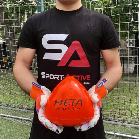 Piłka META Reflex Ball 1500201200 – piłka nożna do treningu piłkarskiego dla młodszych i starszych zawodników