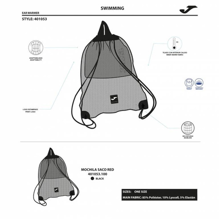 Worek JOMA 401053.100 siateczka basenowy