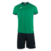 Komplet JOMA ACADEMY 101097.451 - komplet zielona koszulka i czarne spodenki