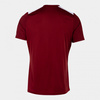 Koszulka piłkarska Joma Champion VII 103081.672 bordowy t-shirt sportowy