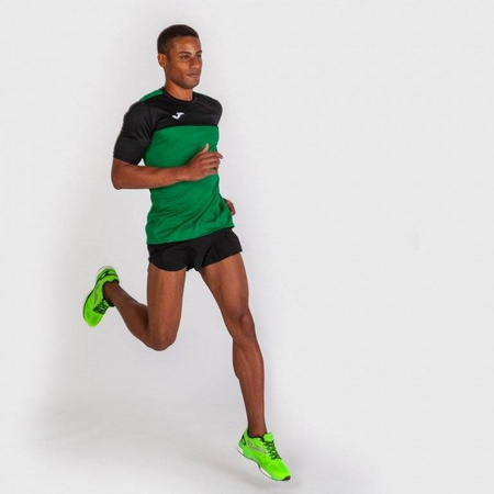 Koszulka piłkarska Joma Winner 100946.401 zielono czarna t-shirt sportowy