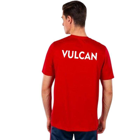 Koszulka treningowa JOMA VULCAN – herb żakardowy, napis na plecach, oddychający materiał, personalizowana