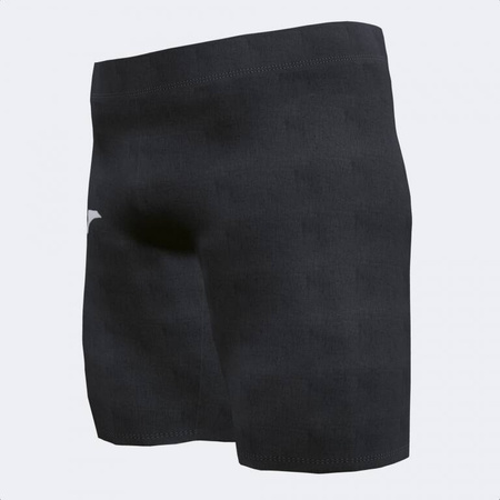 Spodenki termoaktywne Joma Academy 101017.100 czarne krótkie legginsy z rozciągliwej tkaniny