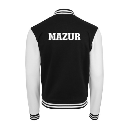 Bluza College MAZUR KARCZEW – nadruk DTF, herb i napis, barwy klubowe