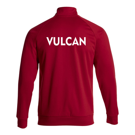 Bluza treningowa JOMA VULCAN – herb żakardowy, nadruk nazwy klubu, suwak, ściągacze, personalizowana