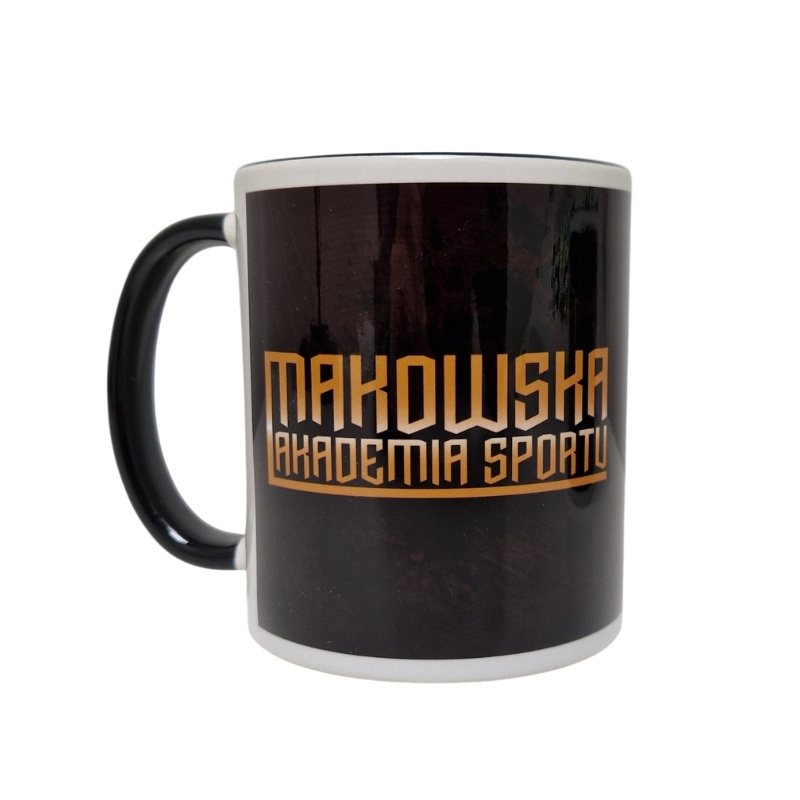 Kubek MAKOWSKA AKADEMIA SPORTU – materiał