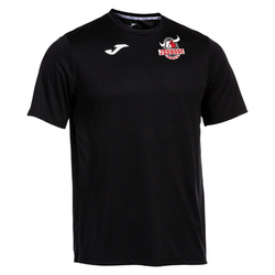Koszulka meczowa Jedność Warszawa czarna – herb klubu, nazwisko i numer zawodnika